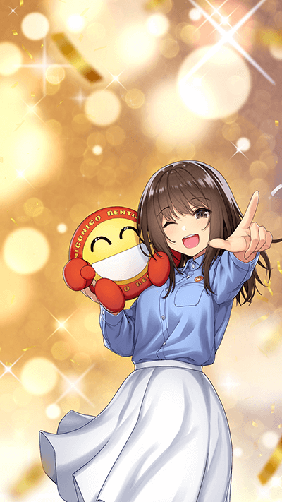 萌笑ちゃんスマホ壁紙プレゼント｜ニコニコレンタカー
